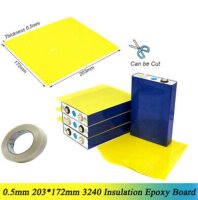 Epoxi Szigetelőlap Lifepo4 Akkumulátorokhoz 203x172mm (5799)