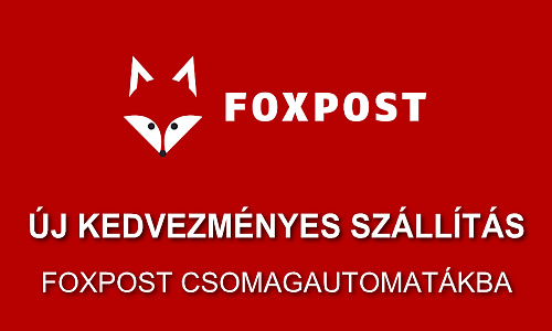 FOXPOST szállítás!
